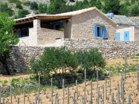 Maison en pierre avec vue sur Hvar et plage privée : photo 7