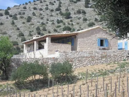 Maison en pierre avec vue sur Hvar et plage privée : photo 9