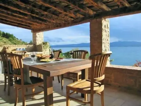 Maison en pierre avec vue sur Hvar et plage privée : photo 12