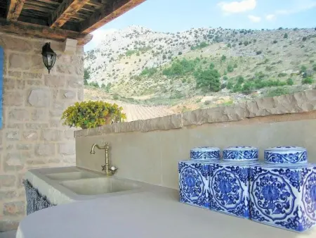 Maison en pierre avec vue sur Hvar et plage privée : photo 14