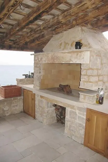 Maison en pierre avec vue sur Hvar et plage privée : photo 15