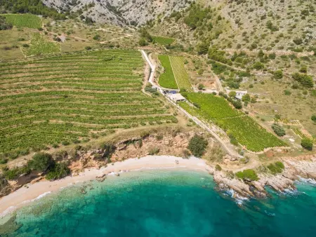 Maison en pierre avec vue sur Hvar et plage privée : photo 38