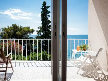Villa d'architecte avec balcon panoramique à Zaostrog : photo 8