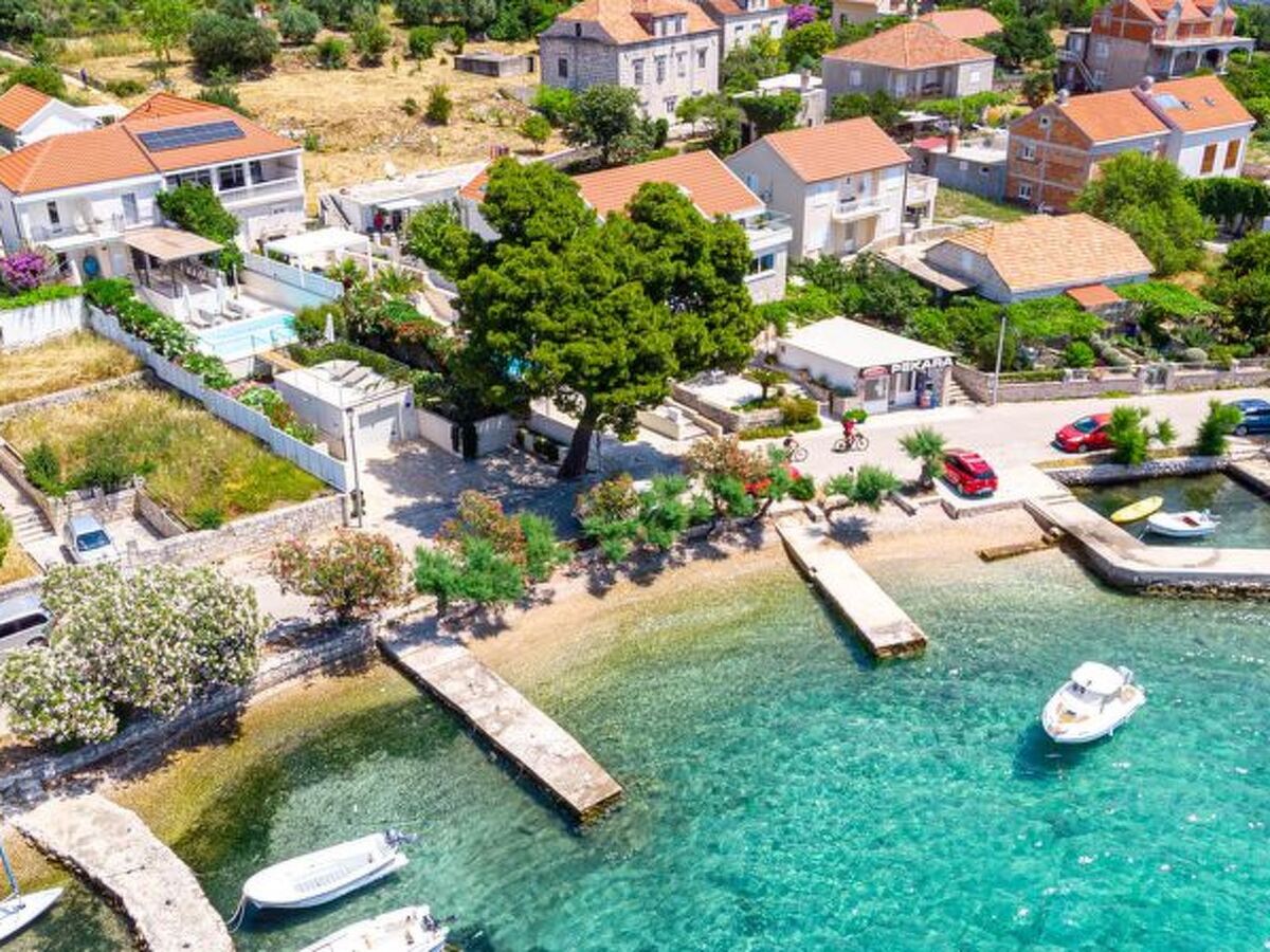 Villa Suartini Viganj : maison avec jacuzzi face à mer - Photo 24