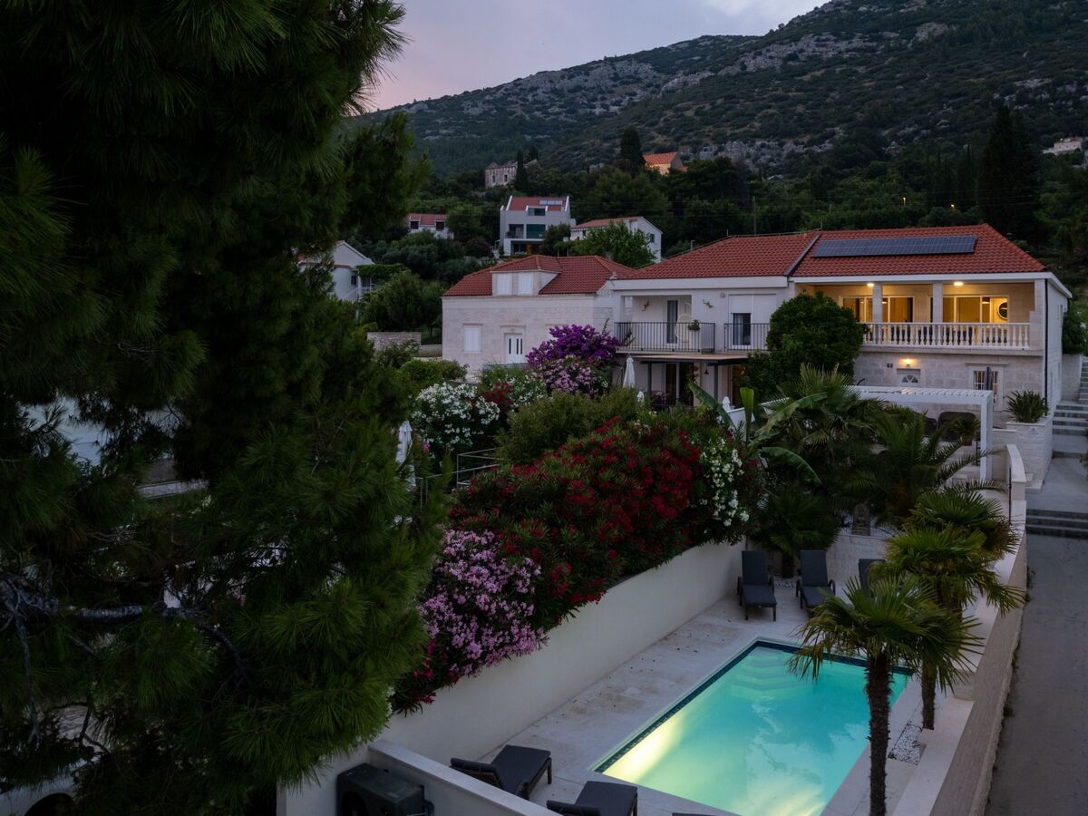 Villa Suartini Viganj : maison piscine en bord de mer - Photo 33