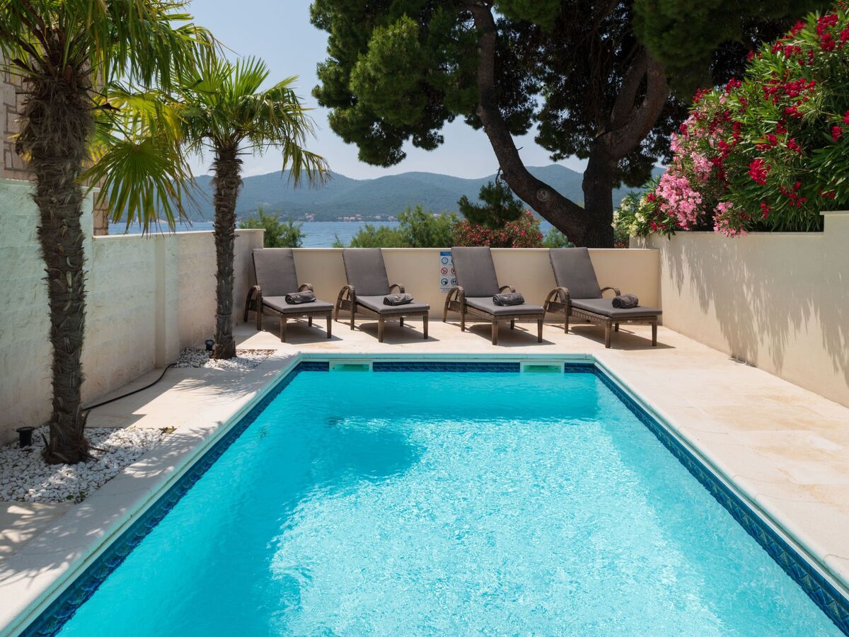 Villa Suartini Viganj : maison piscine en bord de mer - Photo 48