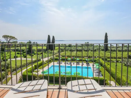 Maisonette 3 chambres avec jardin privé à Moniga del Garda : photo 32