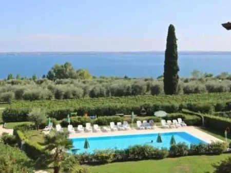 Appartement 6 pers. balcon et vue lac à Moniga del Garda : photo 14