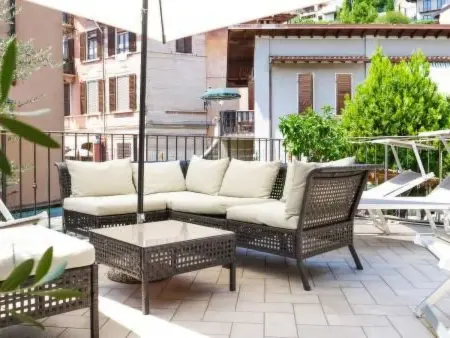 Location appartement à Toscolano, Ca due Olivi mit eigener Terrasse
