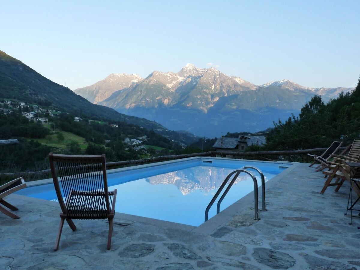 Appartement La Capra à Gignod, piscine et animaux - Photo 13