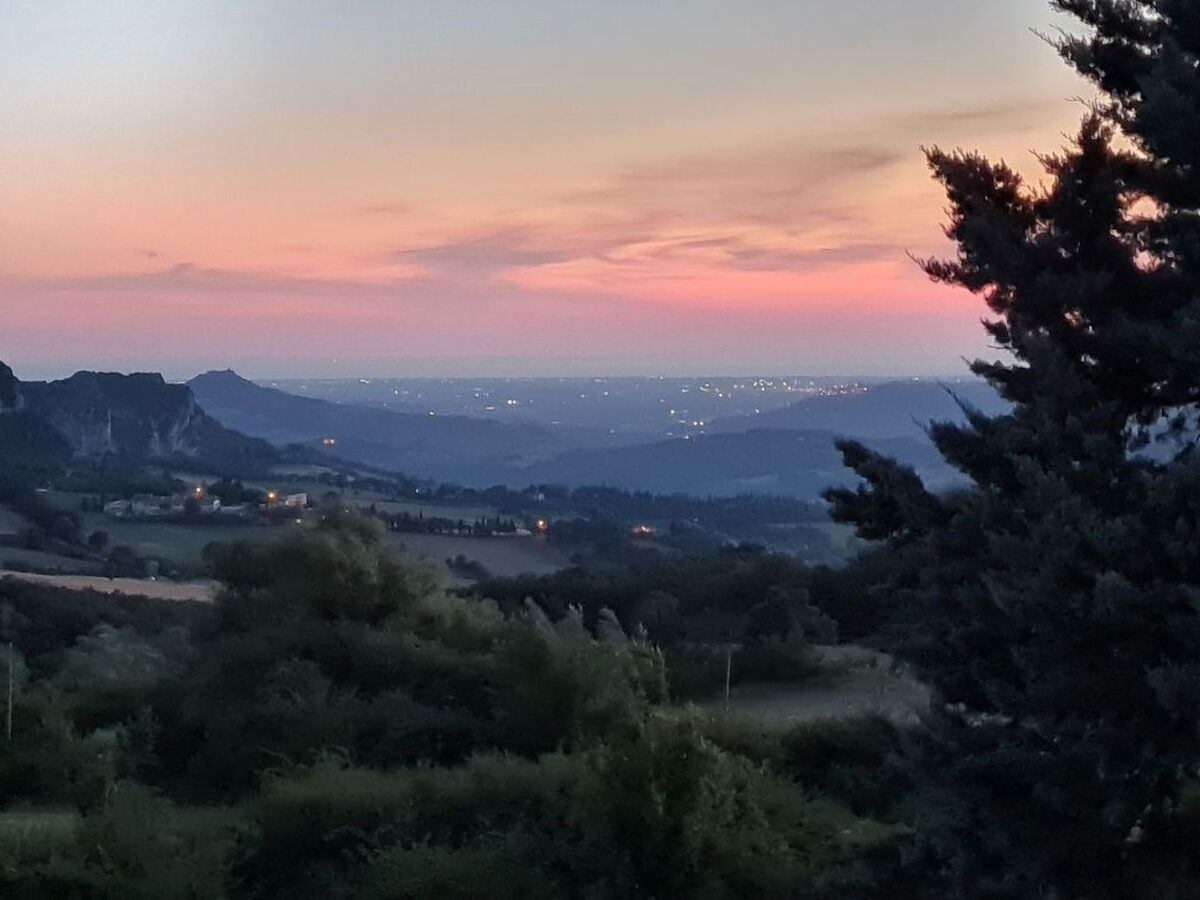 Maison rustique 4 pers. à San Leo, vue mer et forteresse - Photo 10