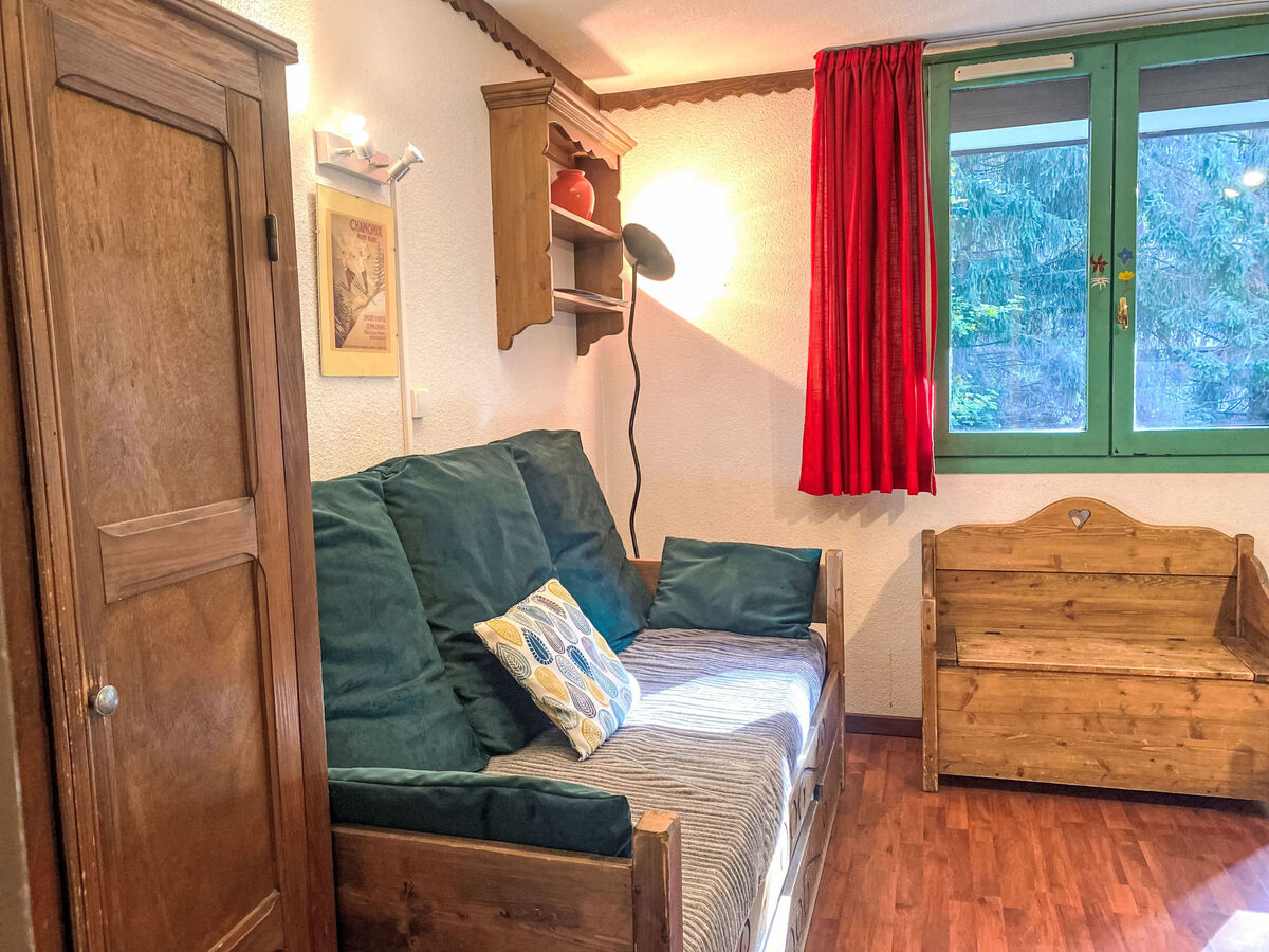 Studio 21 m² Le Grépon à Chamonix, vue montagne - Photo 3