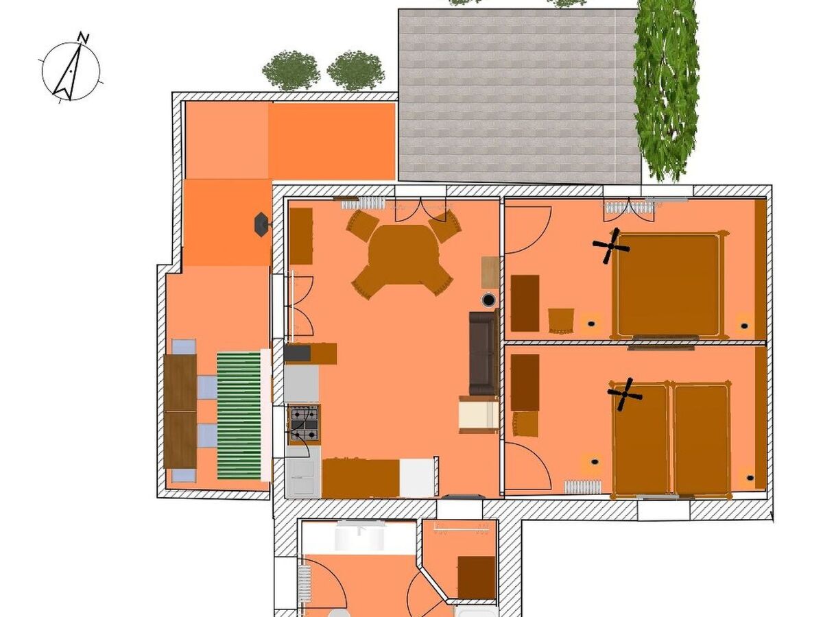 App. Palazzo - 2 chambres avec 2 terrasses privées - Photo 16