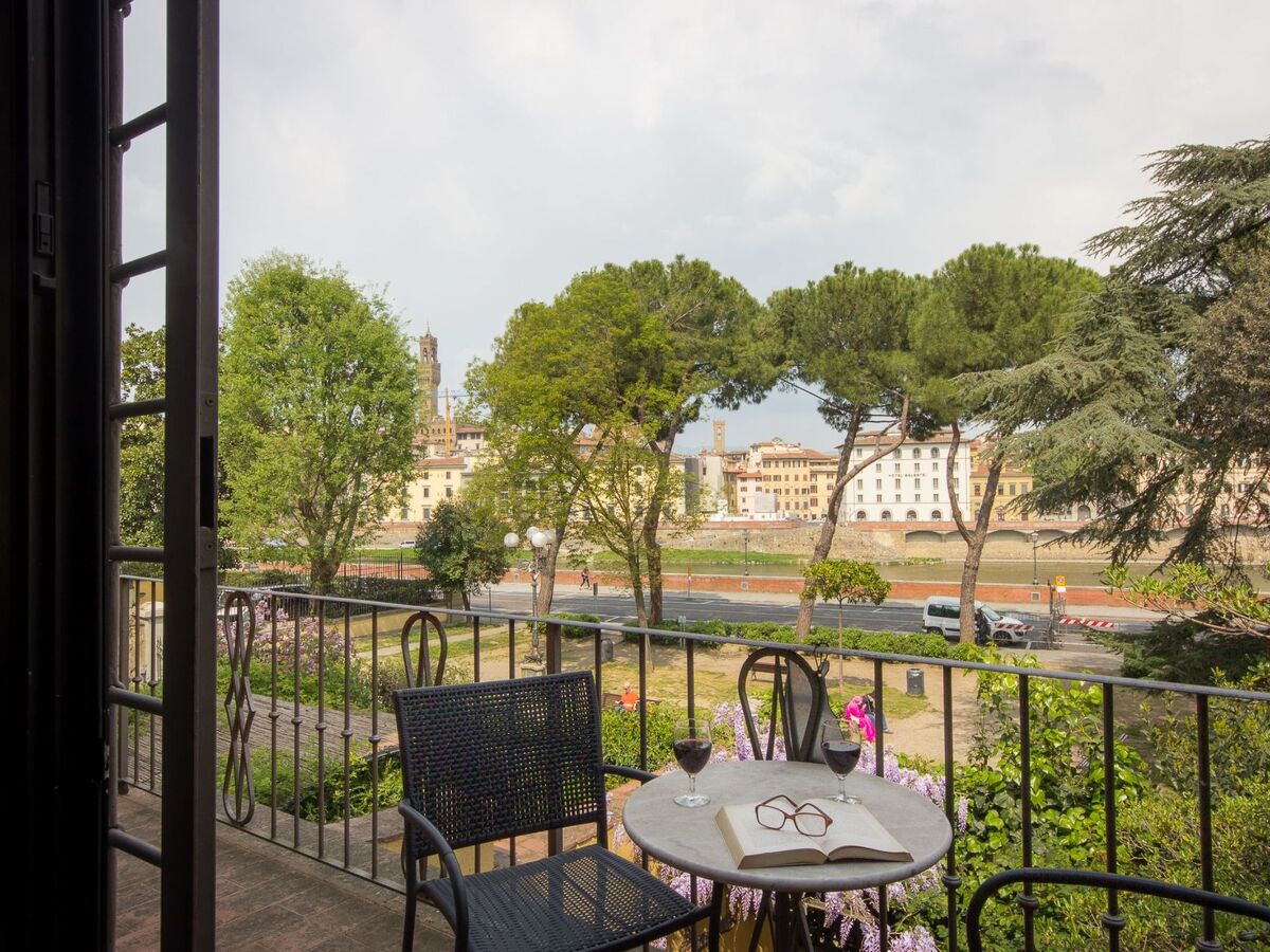 Appartement Torrigiani, Florence : terrasse Arno et jardin privé - Photo 2