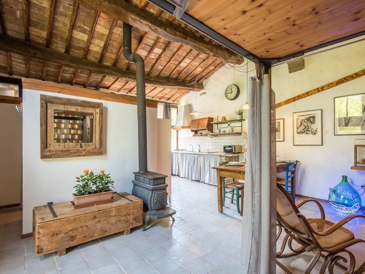 Studio La Capanna avec piscine et jardin à Radicondoli - Photo 21