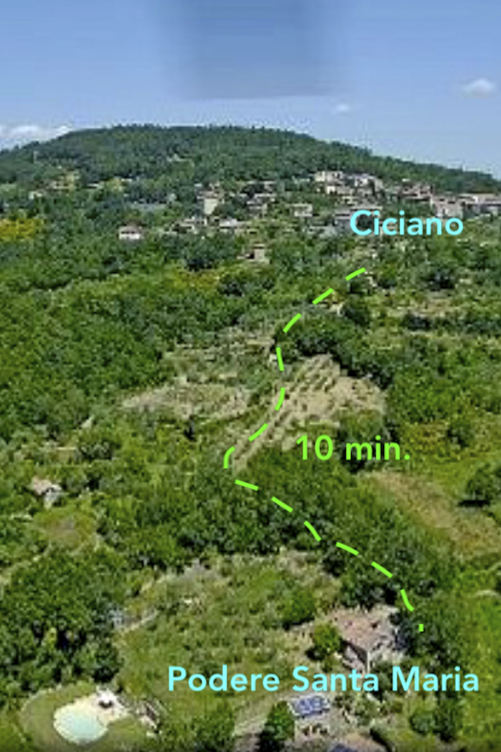 Maison toscane 4 ha, piscine infinie et oliviers - Photo 14