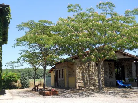 Location maison à Torgiano, Nido mit Pool