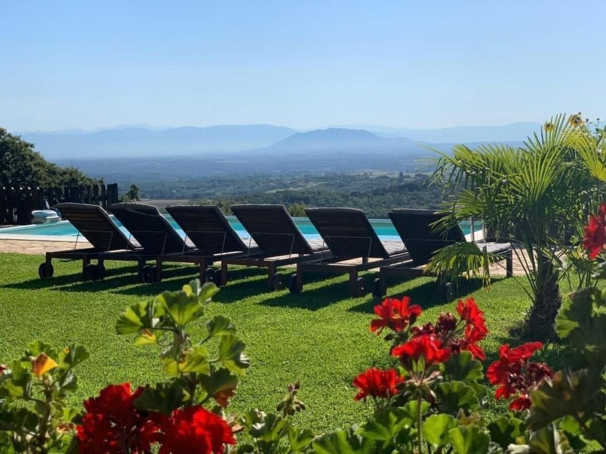 Chalet bois avec piscine infinity à Trevignano Romano - Photo 1
