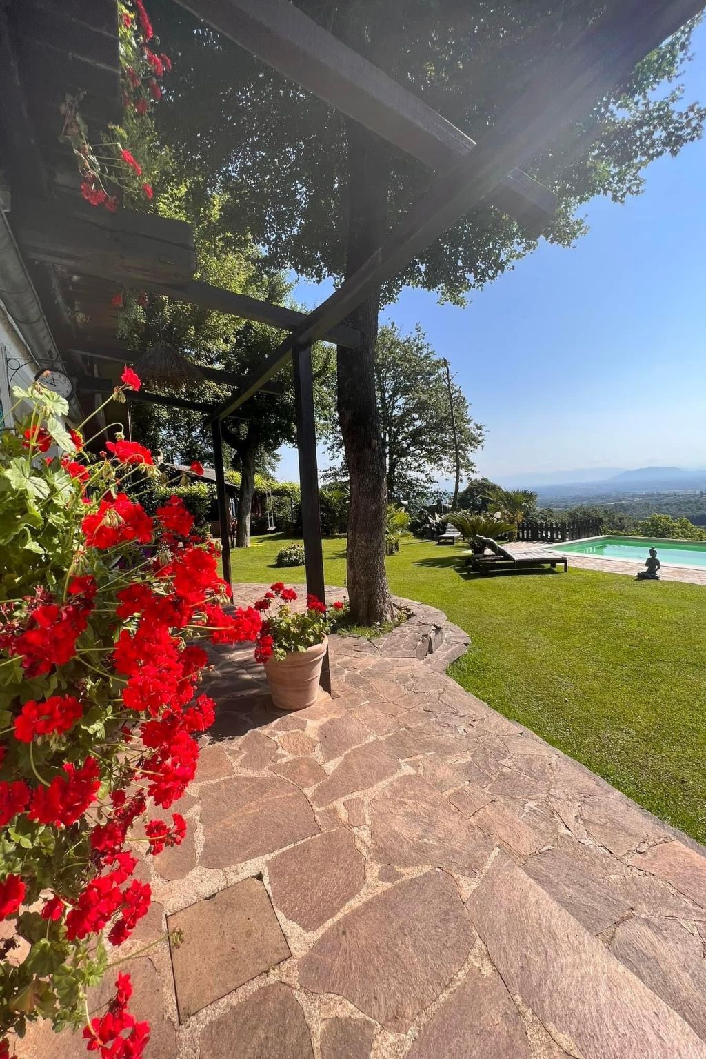 Chalet bois avec piscine infinity à Trevignano Romano - Photo 6