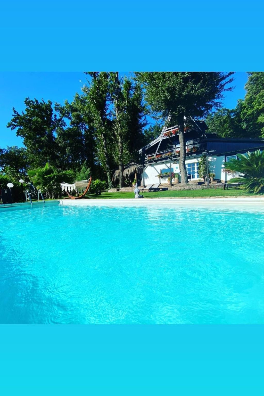 Chalet bois avec piscine infinity à Trevignano Romano - Photo 7