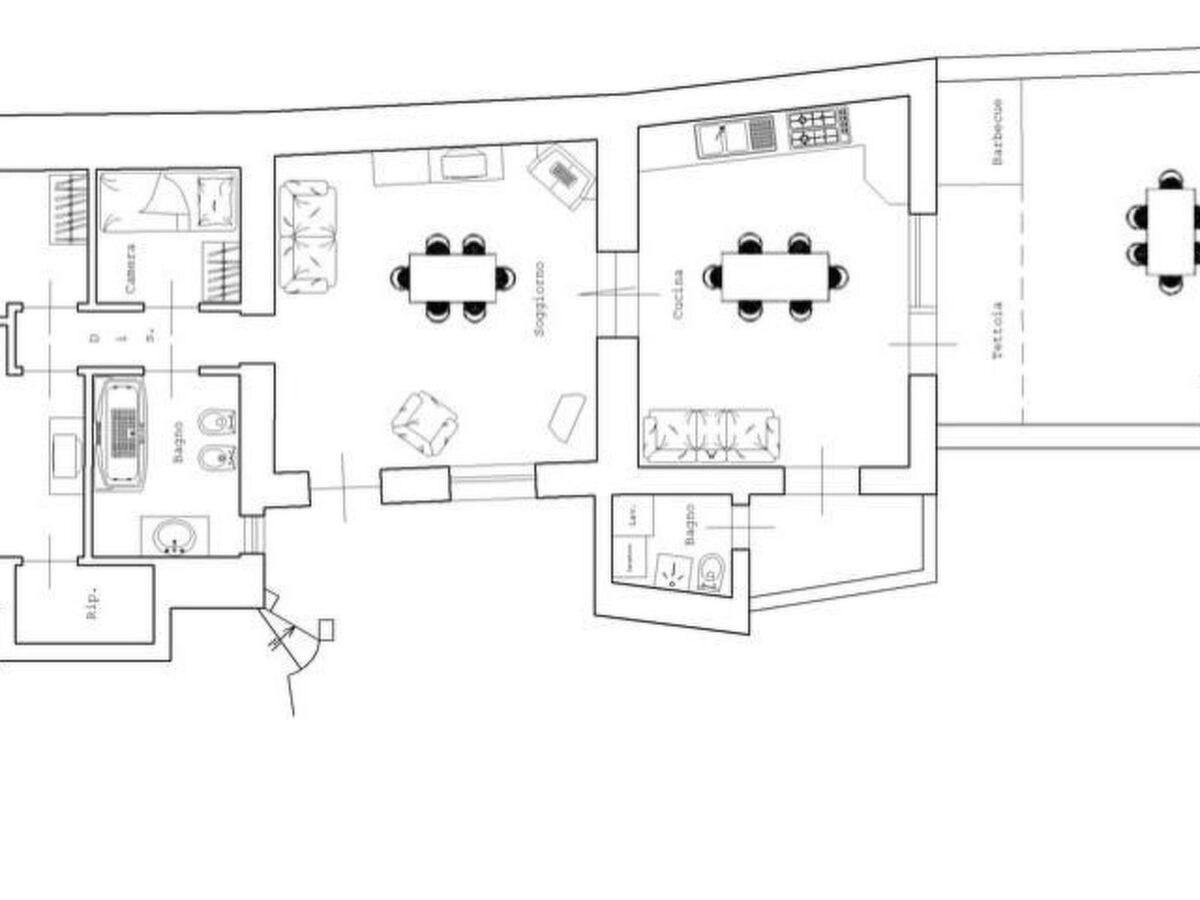 La Favola Suite – Appartement 9 pers. vue mer à Ischia - Photo 25
