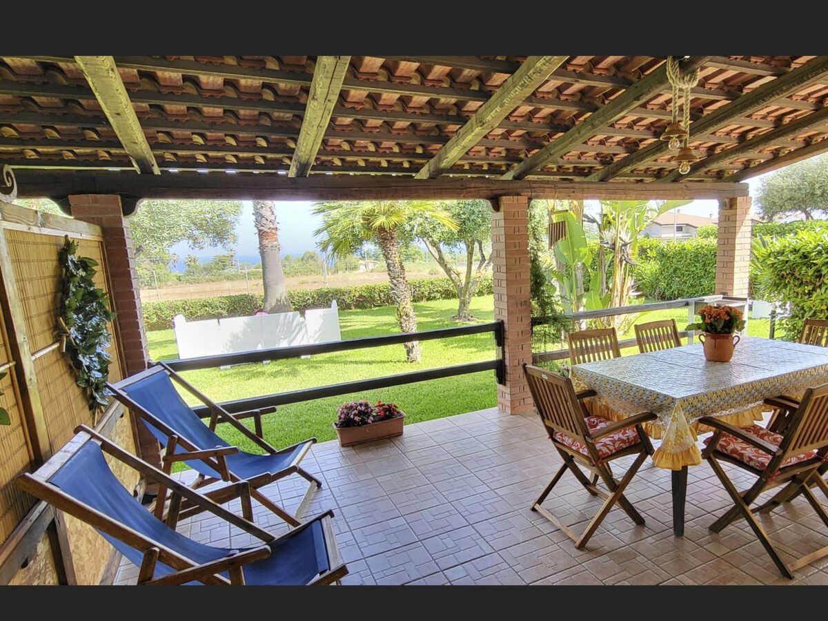 Appartement 6 pers. Capo Vaticano, jardin et vue mer - Photo 1