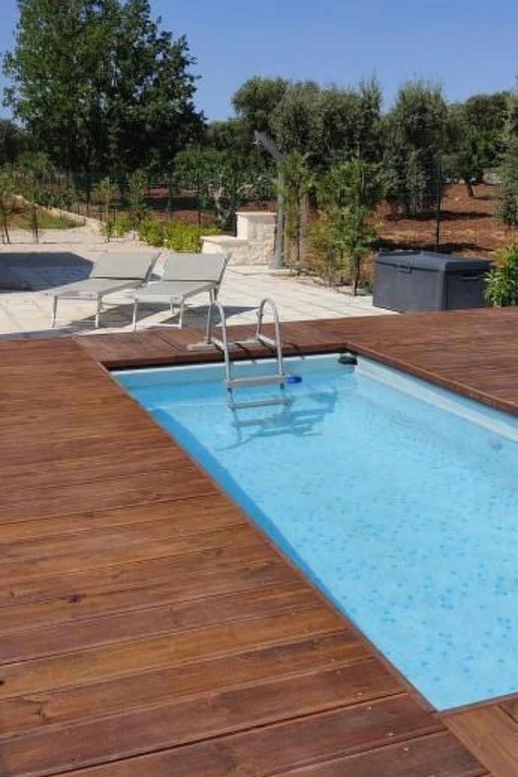 Trullo en pierre et villa blanche avec jacuzzi - Photo 24