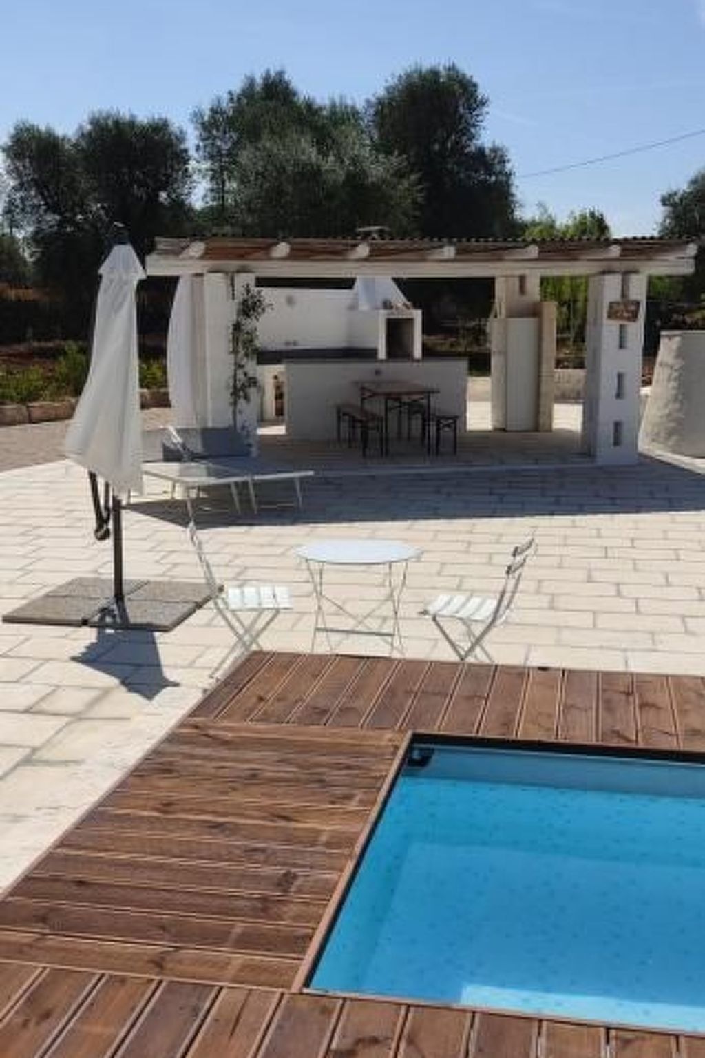 Trullo en pierre et villa blanche avec jacuzzi - Photo 25