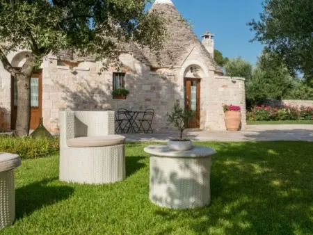 Location appartement à Martina Franca, Große Trullo-Wohnung mit Schwimmbad