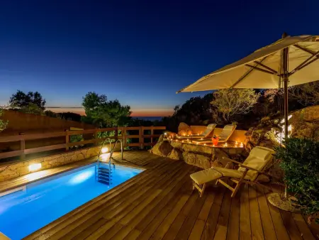 Location maison à Costa Paradiso, für zwei Personen mit Pool und Sonnenterrasse un
