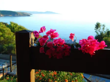 Location maison à Torre dei Corsari, mit Wasserblick