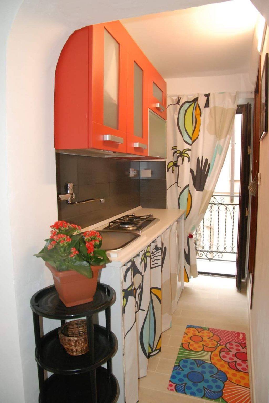 Studio avec balcon fleuri au cœur du marché Ballarò, Palerme - Photo 1