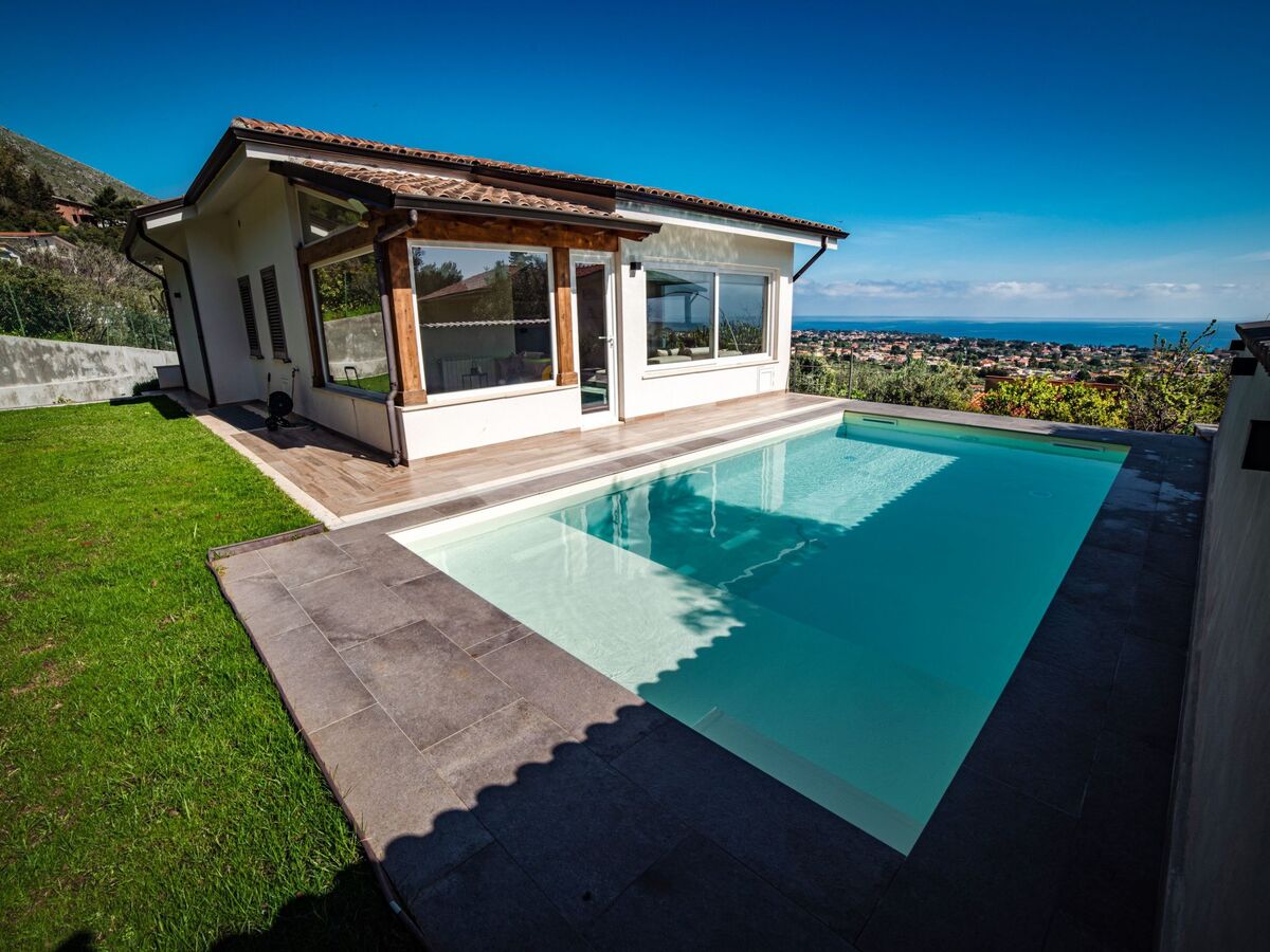 Villa Mamma Paola à Carini, vue mer 180° et piscine privée - Photo 11