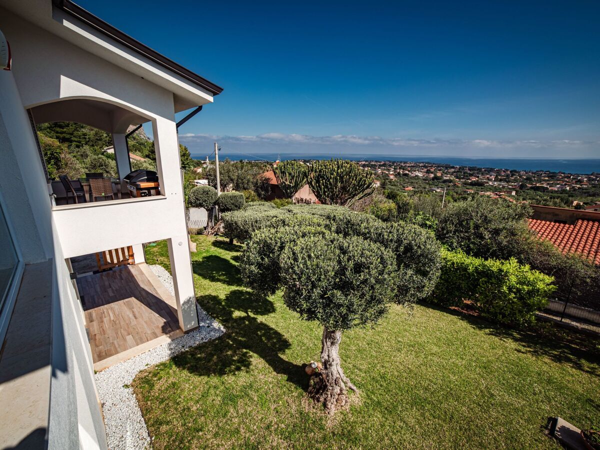 Villa Mamma Paola à Carini, vue mer 180° et piscine privée - Photo 12