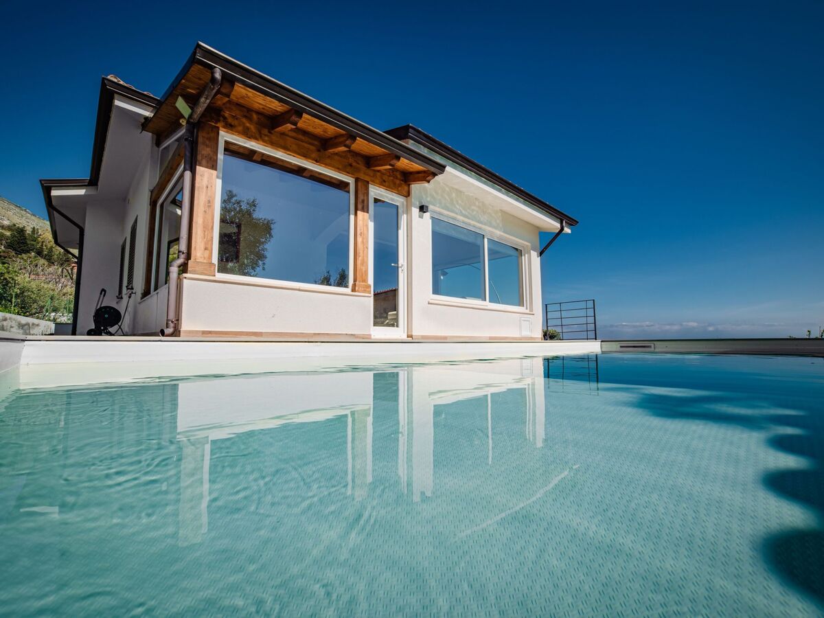 Villa Mamma Paola à Carini, vue mer 180° et piscine privée - Photo 13