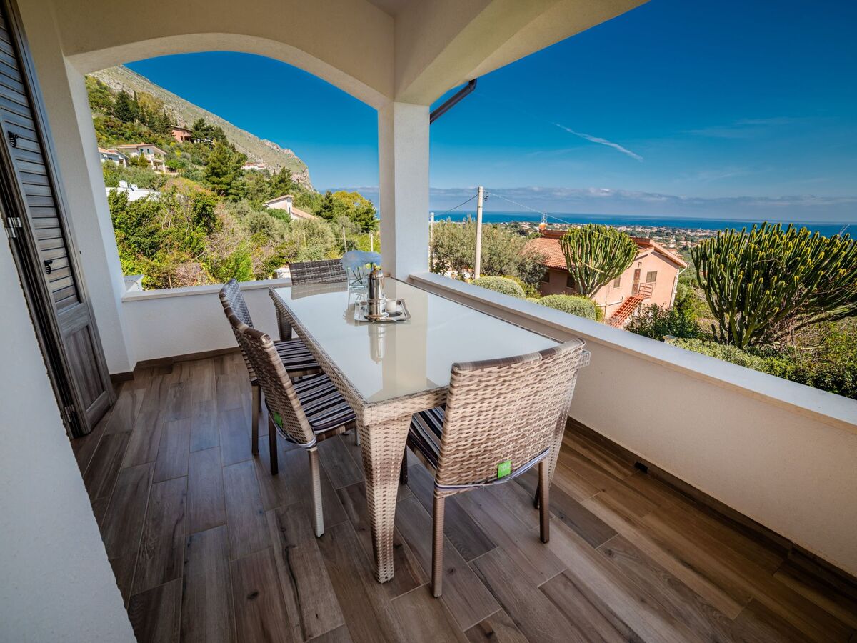 Villa Mamma Paola à Carini, vue mer 180° et piscine privée - Photo 16