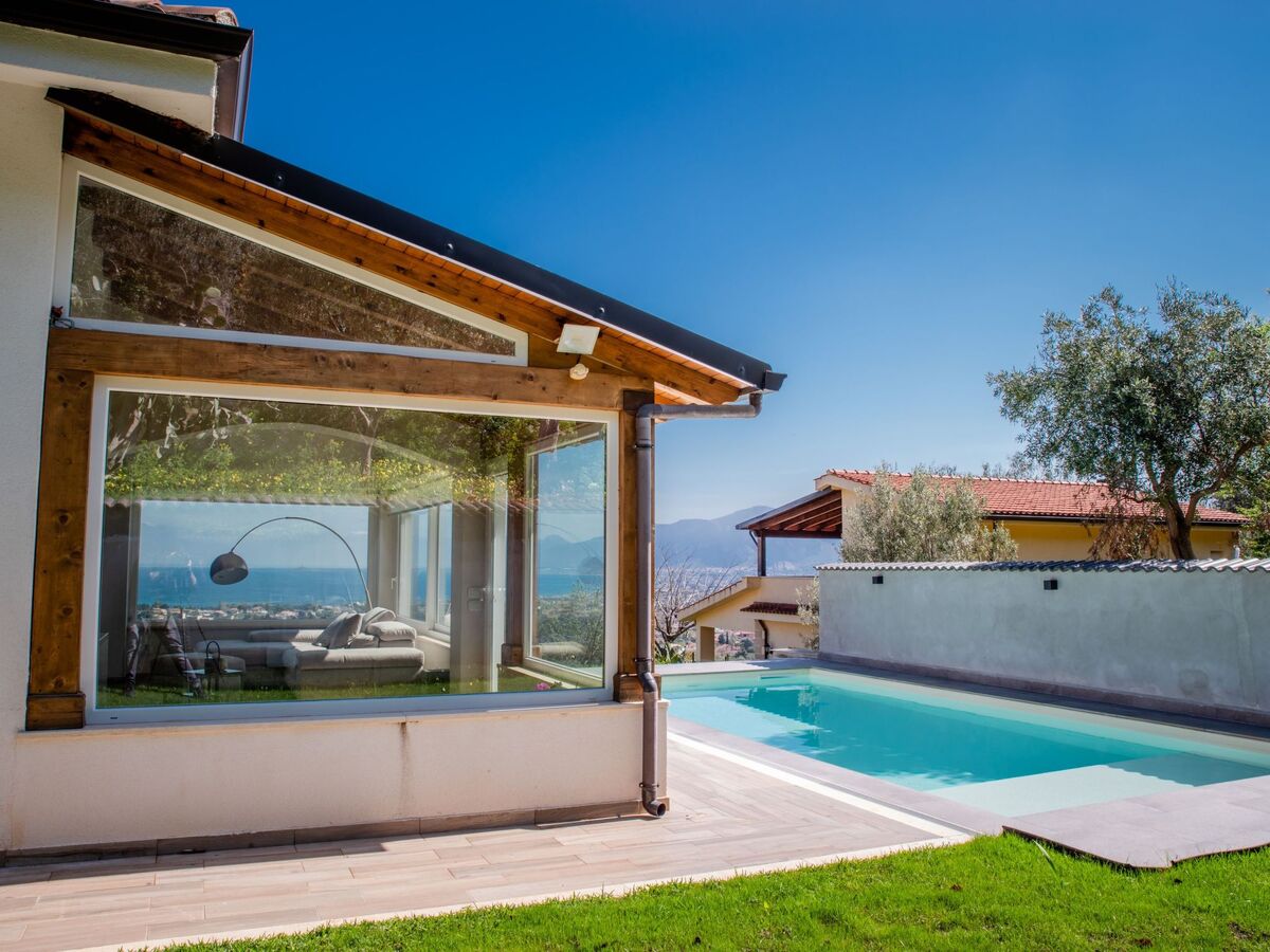 Villa Mamma Paola à Carini, vue mer 180° et piscine privée - Photo 19