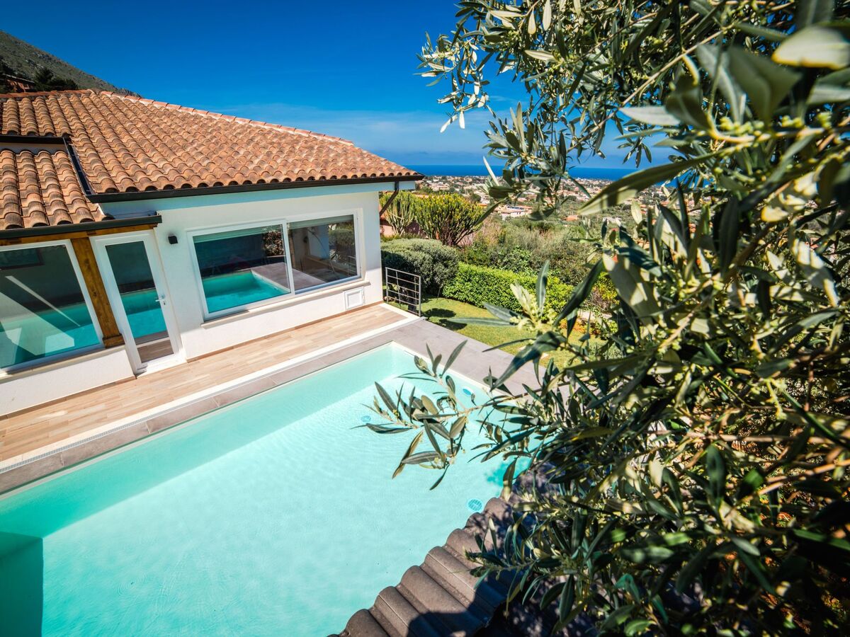 Villa Mamma Paola à Carini, vue mer 180° et piscine privée - Photo 21