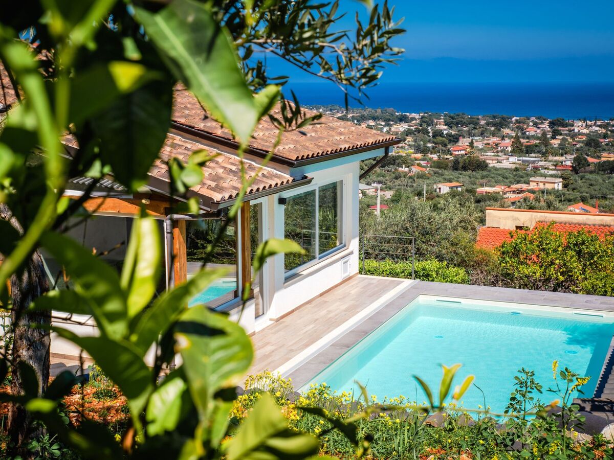 Villa Mamma Paola à Carini, vue mer 180° et piscine privée - Photo 22