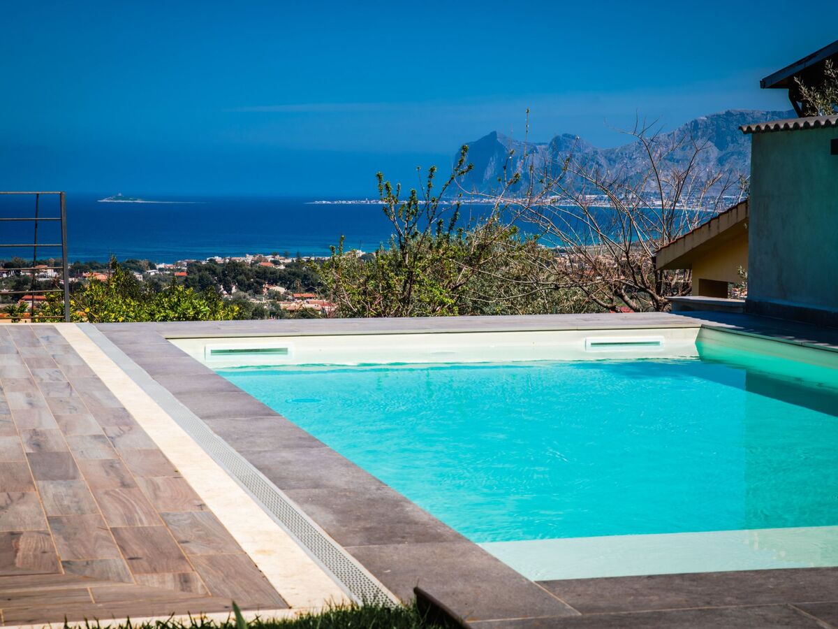 Villa Mamma Paola à Carini, vue mer 180° et piscine privée - Photo 24