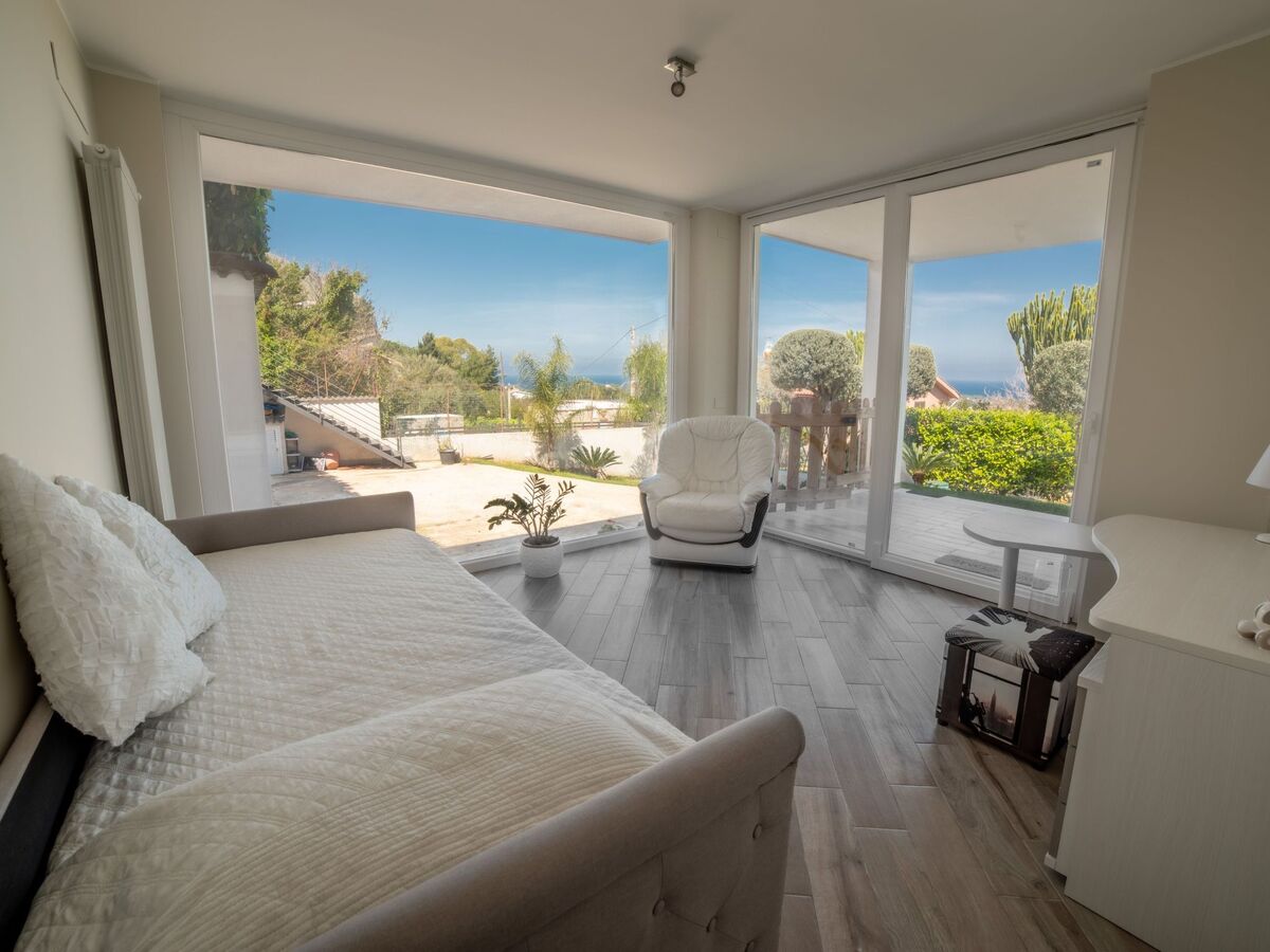 Villa Mamma Paola à Carini, vue mer 180° et piscine privée - Photo 26