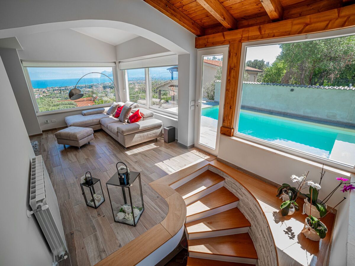 Villa Mamma Paola à Carini, vue mer 180° et piscine privée - Photo 32