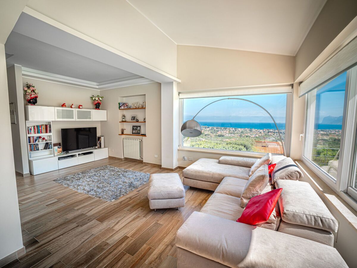 Villa Mamma Paola à Carini, vue mer 180° et piscine privée - Photo 35