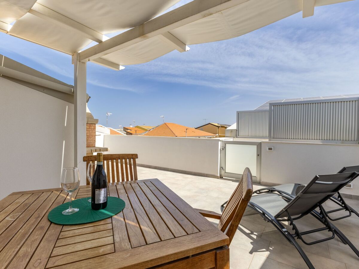 Appartement Punta Secca, 100 m de la plage avec terrasse - Photo 8