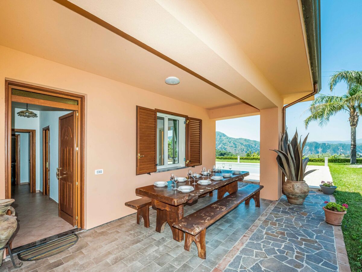 Villa Malú à Castroreale, piscine chauffée et vue sur les Îles Éoliennes - Photo 11