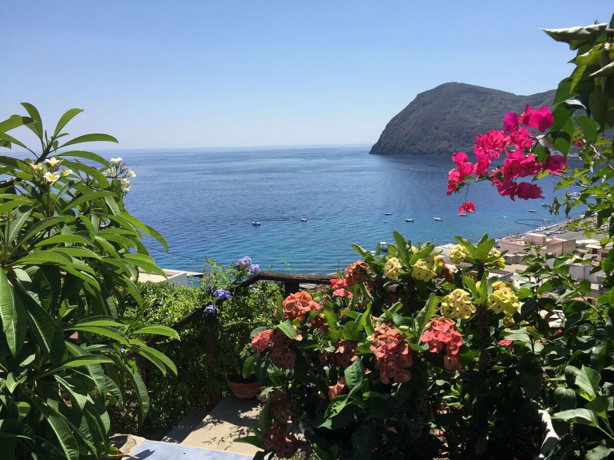 Maison Lipari vue mer, terrasse, 350m plage - Photo 8