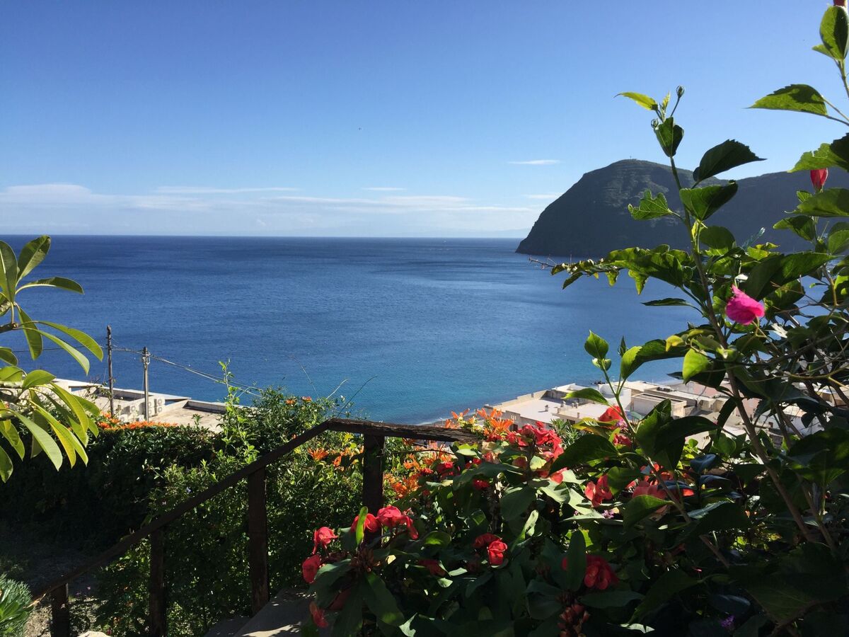 Maison Lipari vue mer, terrasse, 350m plage - Photo 10