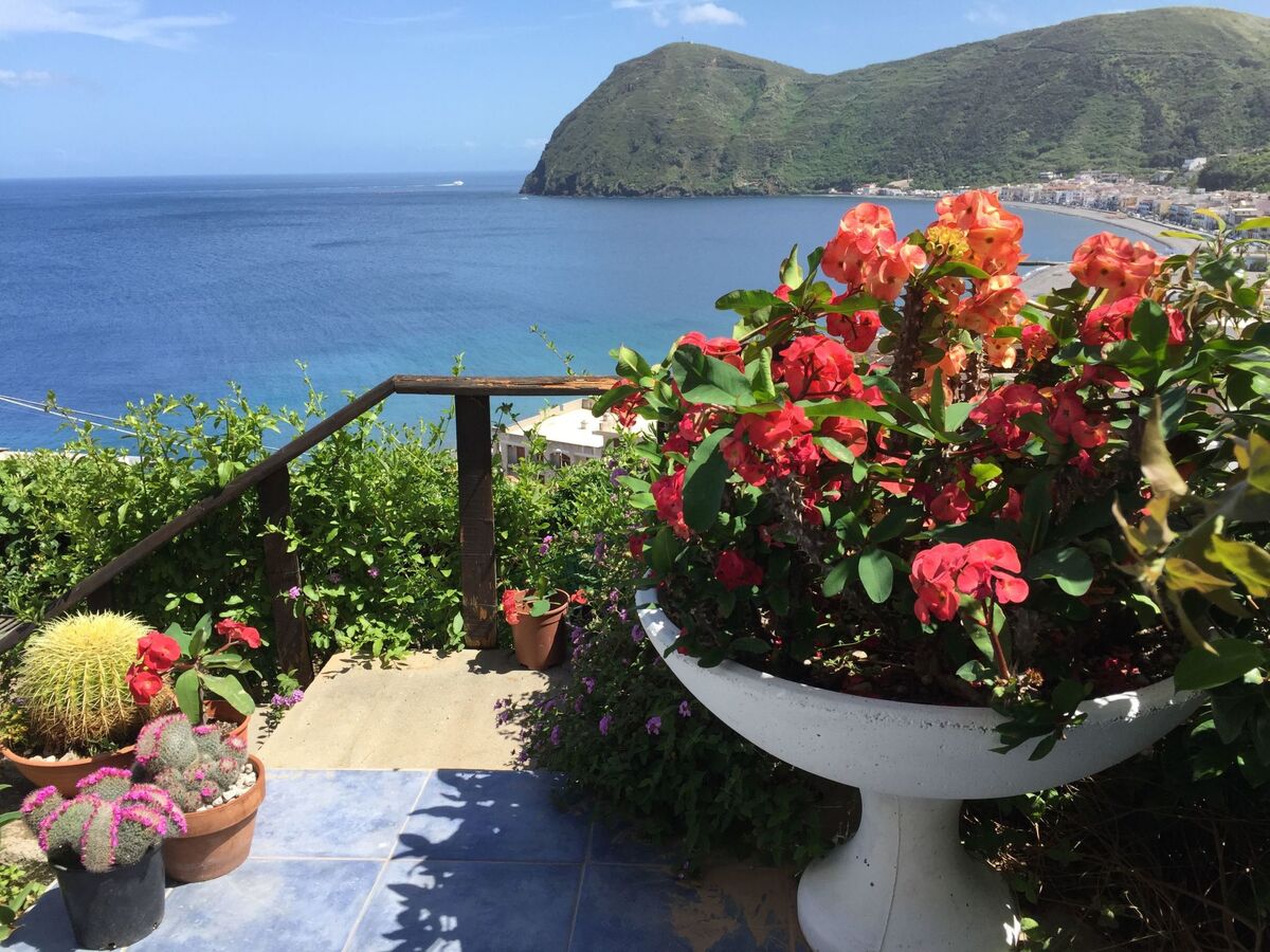 Maison Lipari vue mer, terrasse, 350m plage - Photo 12