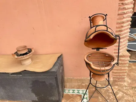 Maison avec piscine et jardin privatif à Marrakech, palmeraie : photo 5