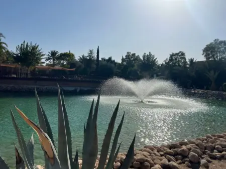 Maison avec piscine et jardin privatif à Marrakech, palmeraie : photo 25